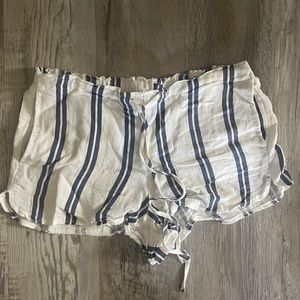 Brandy Melville/John Galt Striped Beachy Shorts